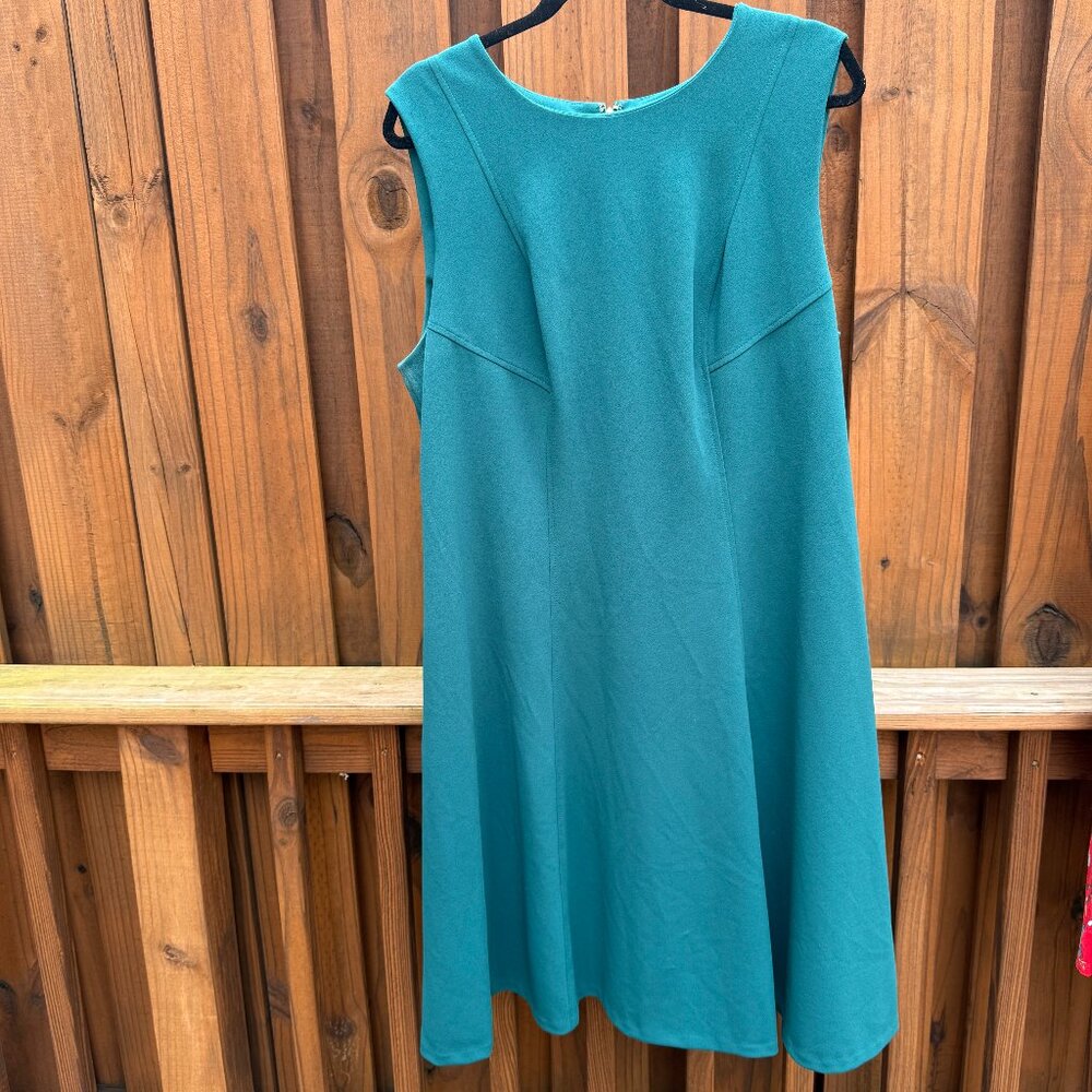 Teal dress